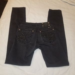 Miss Me Bottoms - Black Miss Me skinny jeans Miss Me Bottoms - Black Miss Me skinny jeans
